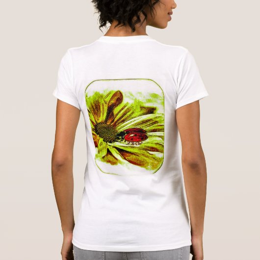 Insect Models: Ladybug Life 01-04 T-shirt (Achterkant)