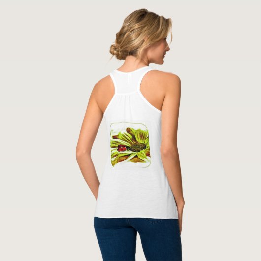 Insect Models: Ladybug Life 01-04 Tanktop (Volledige Achterkant)
