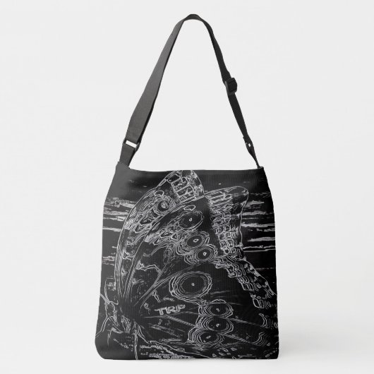 Insect Models: Mooie Butterflies 08 Crossbody Tas (Achterkant)