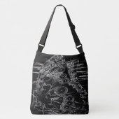 Insect Models: Mooie Butterflies 08 Crossbody Tas (Voorkant)