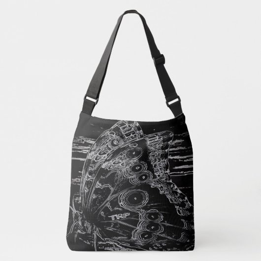 Insect Models: Mooie Butterflies 08 Crossbody Tas (Voorkant)