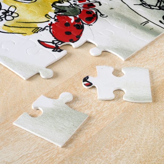 Insect Nightclub Singers Funny Legpuzzel (Zijkant)