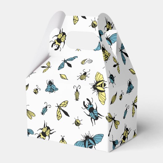 Insect Patroon | wit Bedankdoosjes (Achterkant)