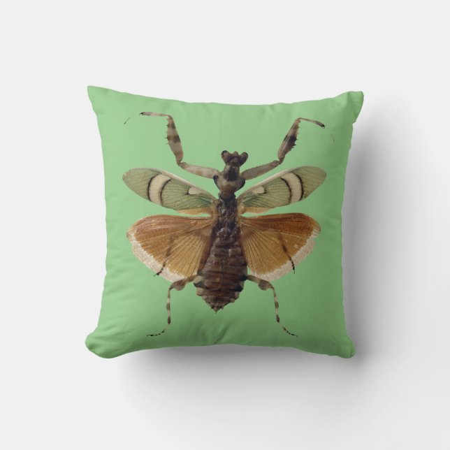Insect Pillow Green Kussen (Voorkant)