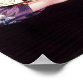 INSECT REPELLENT Kimono Woman Japan Adverteren Poster (Hoek)