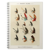 -Insect Trout Flies Wings Notitieboek (Voorkant)