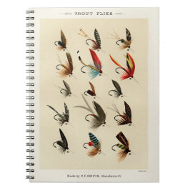 -Insect Trout Flies Wings Notitieboek