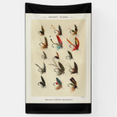 -Insect Trout Flies Wings Spandoek (Verticaal)