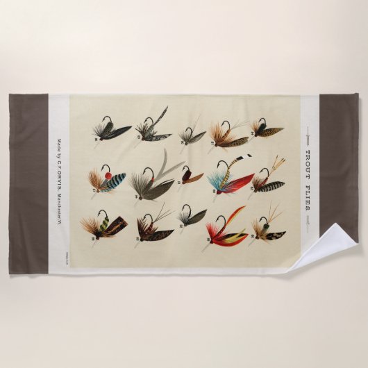 -Insect Trout Flies Wings Strandlaken (Voorkant)