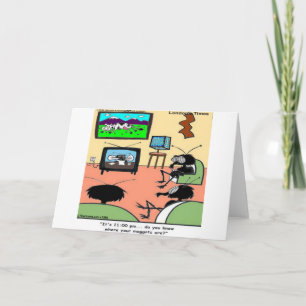 Insecte Parents Funny Cartoon Aankondiging