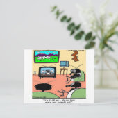 Insecte Parents Funny Cartoon Briefkaart (Staand voorkant)