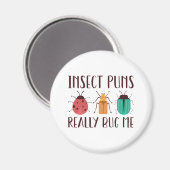 Insecte Puns is me echt bedut Magneet (Voorkant / Achterkant)