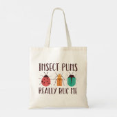 Insecte Puns is me echt bedut Tote Bag (Achterkant)