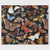 Insecteert naadloos patroon cadeaupapier (Vlak)