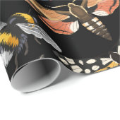 Insecteert naadloos patroon cadeaupapier (Rol Hoek)