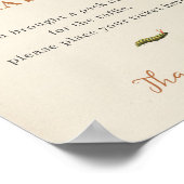  Insecten Baby shower Luier Raffle Poster (Hoek)