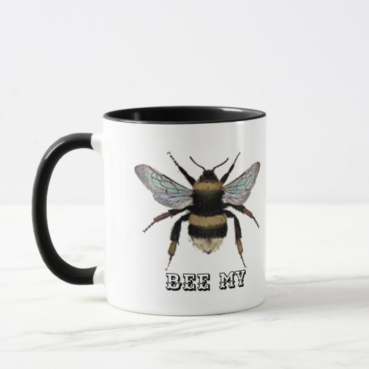  insecten bee mijn Honey Fun Entomology Mok (Links)