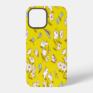 Insecten Bloemen Vlinders: Zomer Naadloze Patte iPhone 12 Hoesje