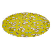 Insecten Bloemen Vlinders: Zomer Naadloze Patte Snijplank (Hoek)