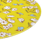 Insecten Bloemen Vlinders: Zomer Naadloze Patte Snijplank (Hoek)