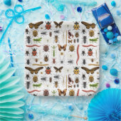 Insecten Bugs Papieren Bordje (Feest)