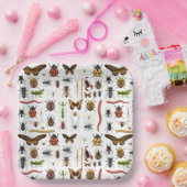 Insecten Bugs Papieren Bordje (Feest)