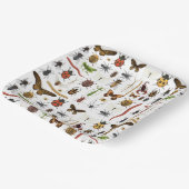 Insecten Bugs Papieren Bordje (Gebogen)