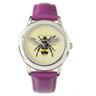 Insecten - Bumble BEE - Natuur - Wildlife - Geel Horloge
