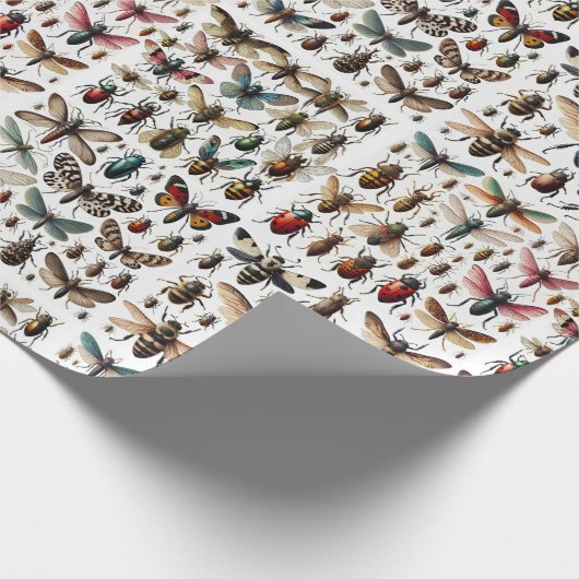 Insecten Cadeaupapier (Hoek)