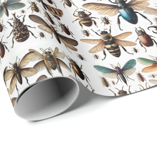Insecten Cadeaupapier (Rol Hoek)