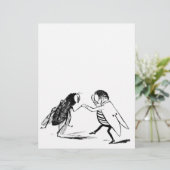 insecten dansen; blauw flesvliegen (Staand voorkant)