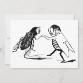 insecten dansen; blauw flesvliegen (Voorkant)