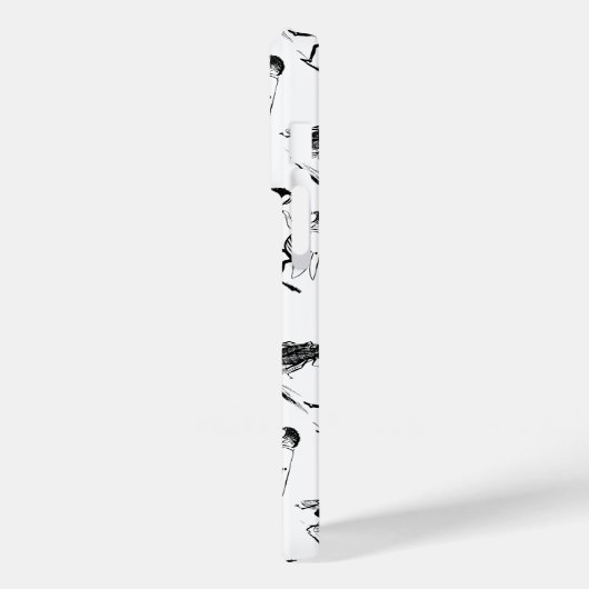  insecten dansen; blauw flesvliegen Case-Mate iPhone case (Achterkant / Links)