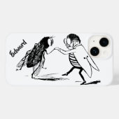  insecten dansen; blauw flesvliegen Case-Mate iPhone case (Achterkant (horizontaal))