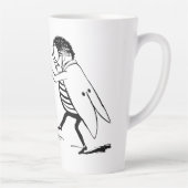  insecten dansen; blauw flesvliegen latte mok (Rechts)