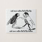  insecten dansen; blauw flesvliegen legpuzzel (Horizontaal)