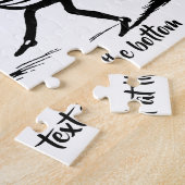  insecten dansen; blauw flesvliegen legpuzzel (Zijkant)