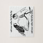  insecten dansen; blauw flesvliegen legpuzzel (Verticaal)