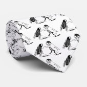  insecten dansen; blauw flesvliegen stropdas (Opgerold)