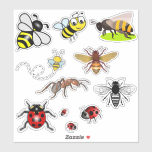 Insecten Decal sheets Sticker
