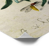 Insecten door Jan van Kessel de Elder Poster (Hoek)
