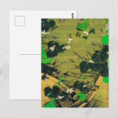Insecten door Pond Side Painting van Ito Jakuchu Briefkaart (Voorkant / Achterkant)