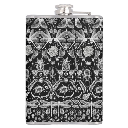 Insecten en bugs heupfles (Achterkant)