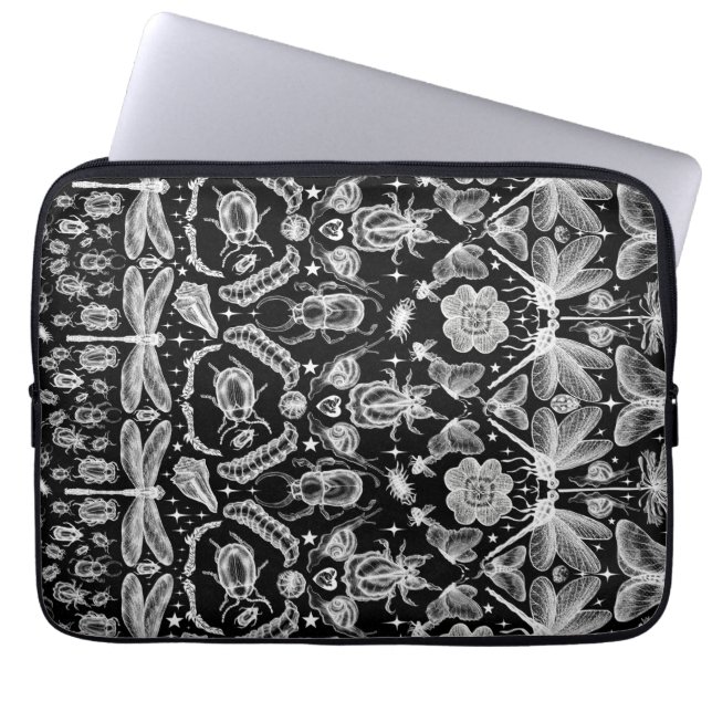 Insecten en bugs laptop sleeve (Voorkant)