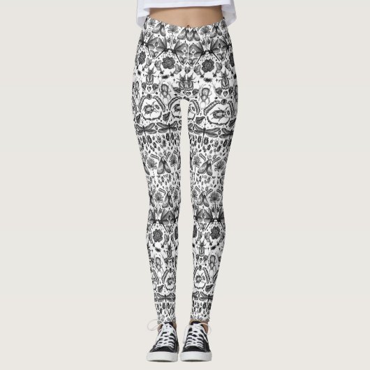 Insecten en bugs leggings (Voorkant)