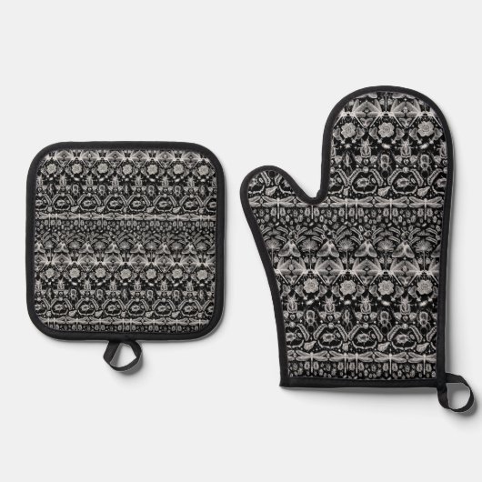 Insecten en Kevers Ovenwant & Pannenlap Set (Voorkant)