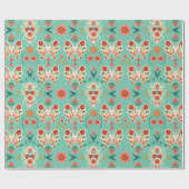 insecten en vlinder cadeaupapier (Vlak)