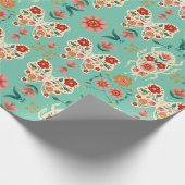 insecten en vlinder cadeaupapier (Hoek)