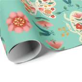 insecten en vlinder cadeaupapier (Rol Hoek)