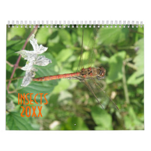 Insecten gepersonaliseerde kalender